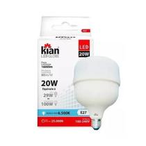 Lâmpada De Led Globe 20w 6500k E27 Branco Frio Kian