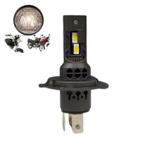 Lâmpada de Led H4 Pk20 Farol Moto Suzuki Super Branca Efeito Xenon Fácil Instalação Iluminação 3x Mais Forte 6500 Lúmens - Permak Lâmpada de Led H4 Pk20 Farol Moto Suzuki Super Branca Efeito Xenon Fácil Instalação Iluminação 3x Mais Forte 6500 Lúmens - Permak