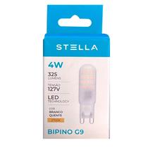 Lâmpada de Led Halopin 4W 2700K 300 G9 127V - Stella - STH8141/27