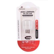 Lâmpada de LED Mini 1W USB Branc - AMIGOLD