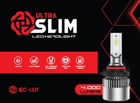 Lâmpada de Led Par Cc-lot Ultra Slim 4000 Lúmens 6000K R8