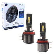 Lampada De Led Para Farol Ray-X Slim H15 50W 12V 24V Par