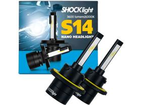 Lampada de led para farol ultraled shocklight s14 h3 Lampada de led para farol ultraled shocklight s14 h3