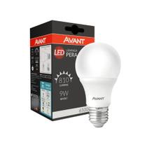 Lâmpada de Led Pêra Avant 9w Branca 6500k E27 Bivolt