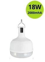 Lampada de Led Recarregavel, Portatil, Prova dágua, Indicador de Bateria. / 18W 2000mha