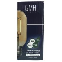 Lâmpada de Led T45 Filamento Vintage Squirrel Cage 4W 2200K E27 - GMH - Bivolt