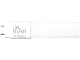 Lâmpada de LED Tubular Kian G13 Branca 9W 6500K - Tube Glass