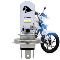 Lampada De Led Xenon H4 Moto Automotivo 8000k Cavalinho Para Cg 125 150 160 Start Fan Titan Fazer