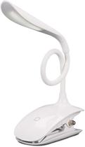 Lâmpada de leitura de LED, fácil de usar, luminária de mesa com clipe, controle de toque, pescoço 3 Níveis Luz GARRA