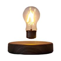 Lâmpada De Levitação Magnética De Vidro Flutuante LED Decoração Para Mesa De Escritório Em Casa Luz Lâmpada De Levitação Magnética De Vidro Flutuante LED Decoração Para Mesa De Escritório Em Casa Luz