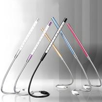 Lâmpada De Livro LED USB 10 LEDs Luz De Leitura Flexível Para Notebook Laptop PC Power Bank Material
