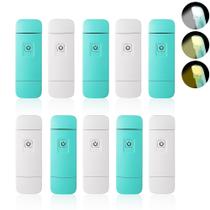 Lâmpada de livro recarregável USB KunHe, pacote com 10 unidades para leitura Lâmpada de livro recarregável USB KunHe, pacote com 10 unidades para leitura