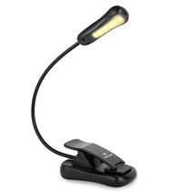 Lâmpada de livro recarregável Vekkia LED macio de 3 modos Lâmpada de livro recarregável Vekkia LED macio de 3 modos