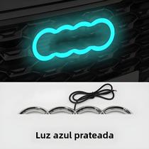 Lâmpada De Logotipo Da Grade Frontal Do Carro Audi LED Vermelho Branco ABS Para A3 A4 A5 A6 A7 A8 S3 Lâmpada De Logotipo Da Grade Frontal Do Carro Audi LED Vermelho Branco ABS Para A3 A4 A5 A6 A7 A8 S3