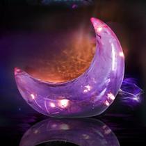 Lâmpada de lua crescente WONDER GARDEN com decoração de Halloween LED