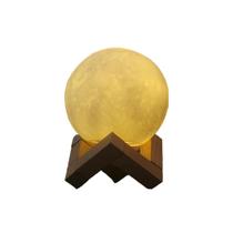 Lâmpada de luz noturna 3D Moon Small Eye Protection Lamp
