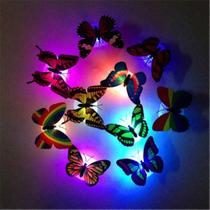 Lâmpada de luz noturna, borboleta luminosa decorativa, 10 unidades Lâmpada de luz noturna, borboleta luminosa decorativa, 10 unidades