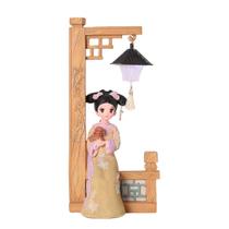 Lâmpada de luz noturna, decoração de casa, menina antiga, princesa