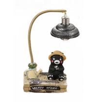 Lâmpada de luz noturna, desenho animado, urso, decoração, quarto de 17 cm