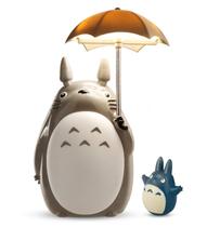 Lâmpada de luz noturna Totoro Umbrella LED USB Charge com copo