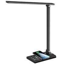 Lâmpada de mesa AFROG 5ª geração LED 15W Carregador sem fio 1800Lux