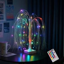 Lâmpada de mesa AOLTNRC Lighted Willow Tree 60 LED 2FT com temporizador