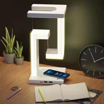 Lâmpada de mesa de carregamento sem fio com levitação magnética Lâmpada de mesa de carregamento sem fio com levitação magnética