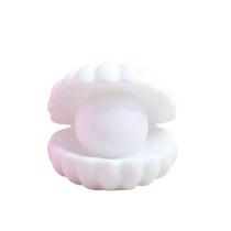 Lâmpada de mesa de PVC decorativa LED Night Light Shell Lâmpada de mesa de PVC decorativa LED Night Light Shell
