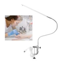 Lâmpada de mesa Delaman LED Eye-Caring com braçadeira USB recarregável Lâmpada de mesa Delaman LED Eye-Caring com braçadeira USB recarregável