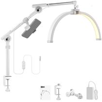 Lâmpada de mesa dobrável LED Half Moon Lash Light Neewer 22"