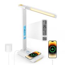 Lâmpada de mesa LAOPAO LED com carregador sem fio 10W 680lm Lâmpada de mesa LAOPAO LED com carregador sem fio 10W 680lm
