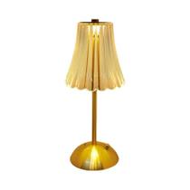 Lâmpada De Mesa LED Com Sensor De Toque Regulável Recarregável Sem Fio Luz Noturna Para Decoração De