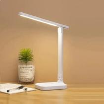 Lâmpada De Mesa LED Dimmable Com Proteção Para Os Olhos, Lâmpada De Leitura USB Para Estudantes,