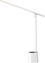 Lâmpada de mesa LED, luminária de mesa com escurecimento automático, sem fio, portátil, lâmpada inteligente que cuida dos olhos, controle de toque, 3 modos de cor, 250 lúmens