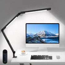 Lâmpada de mesa LED Micomlan Architect Swing Arm Clamp 5 Brightness