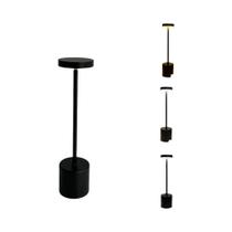 Lâmpada De Mesa LED Sem Fio USB Tipo C Com 3 Cores, Sensor De Toque, Luz Noturna Para Decoração De