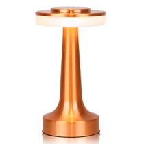 Lâmpada de mesa Leroxo Portable Metal 3 Color Touch Sensor Control Lâmpada de mesa Leroxo Portable Metal 3 Color Touch Sensor Control