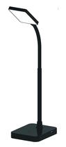 Lâmpada de mesa MaxLite LED 4W Slim 3000K com porta USB preta Lâmpada de mesa MaxLite LED 4W Slim 3000K com porta USB preta