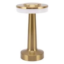 Lâmpada de mesa Miskall Vintage Metal USB recarregável 1W 700mAh