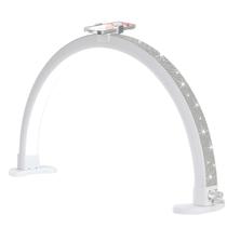 Lâmpada de mesa Nail Ciyebst Half Moon Light 48W 29cm com suporte para telefone