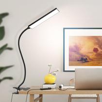 Lâmpada de mesa Vansuny Clip on Light LED Eye-Caring 5W preta