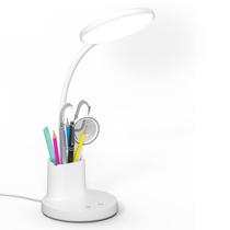 Lâmpada de mesa Vicsoon LED, 3 modos de cor, braço ajustável em 360