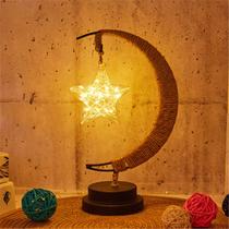 Lâmpada de modelagem LED Night Light Star Moon para quarto de crianças