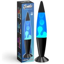 Lâmpada de movimento líquida JAMBO Magma Light 16 polegadas azul/branca