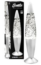 Lâmpada de movimento líquida Jambo Silver Star Glitter 40cm
