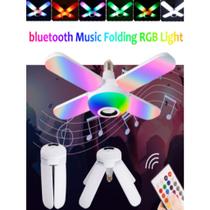 Lâmpada de música LED de luz Asas Alto-falante - H&Q