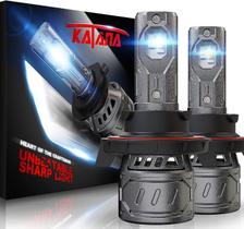 Lâmpada de neblina Katana H13 70W 6500K 400% de brilho, pacote com 2