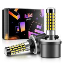 Lâmpada de neblina LED LUYED 880 3000K, amarelo âmbar, pacote com 2 unidades Lâmpada de neblina LED LUYED 880 3000K, amarelo âmbar, pacote com 2 unidades