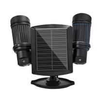 Lâmpada De Parede Com Sensor De Movimento Solar De Cabeça Dupla Ajustável À Prova D'água LED