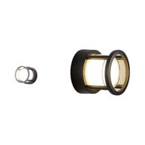 Lâmpada De Parede LED À Prova D'água Com Design Circular De Lua Para Quarto, Sala De Estar,